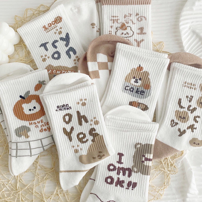 Vớ Cổ Vừa Phong Cách Thời Trang Nhật Bản Dễ Thương Xinh Xắn Dành Cho Nữ