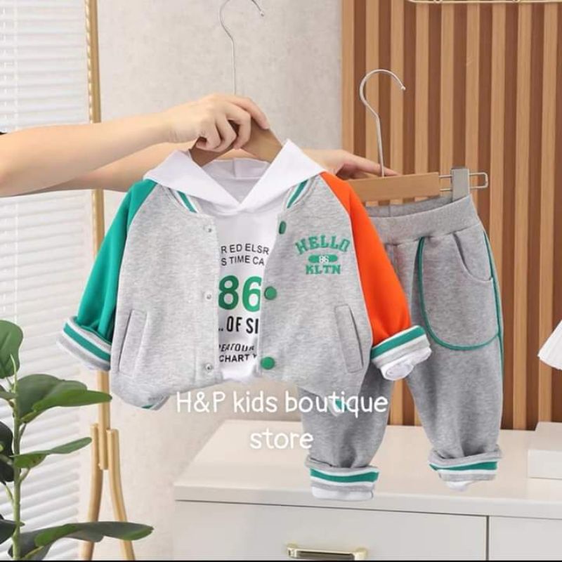 Set 3 chi tiết bomber