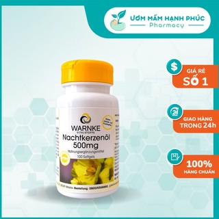 Tinh Dầu Hoa Anh Thảo Đức Warnke Nachtkerzenol 500mg lọ 100 viên