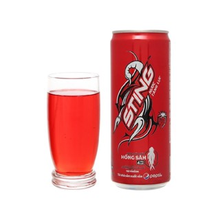  Nước tăng lực Sting hương dâu tây đỏ 320ml 