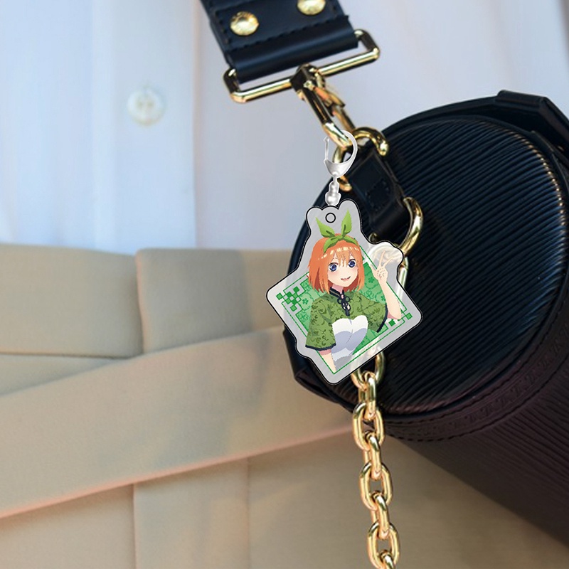Sf Móc Chìa Khóa Bằng Acrylic Hình Nhân Vật Anime The Quintessential Quintuplets Nakano Ichika Nino Miku Yotsuba Itsuki Sisters