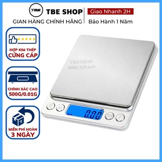Cân Tiểu Ly Điện Tử I2000 500g 3kg Độ Chính Xác 0.01g Chính Hãng ( Bảo Hành 1 Năm ) TBE Shop