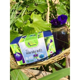 Trà Hoa Đậu Biếc (trà túi lọc) [Hai Lúa - Phú Qưới]hộp 30 gói
