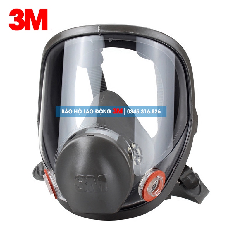 Mặt nạ phòng độc cao cấp 3M 6800  để phun thuốc sâu, phun sơn, chống khói độc, bụi mịn, hóa chất