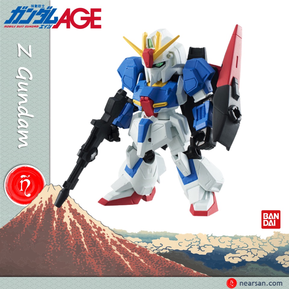 Z gundam mô hình mobile suit ensemble 03 bandai mse 3