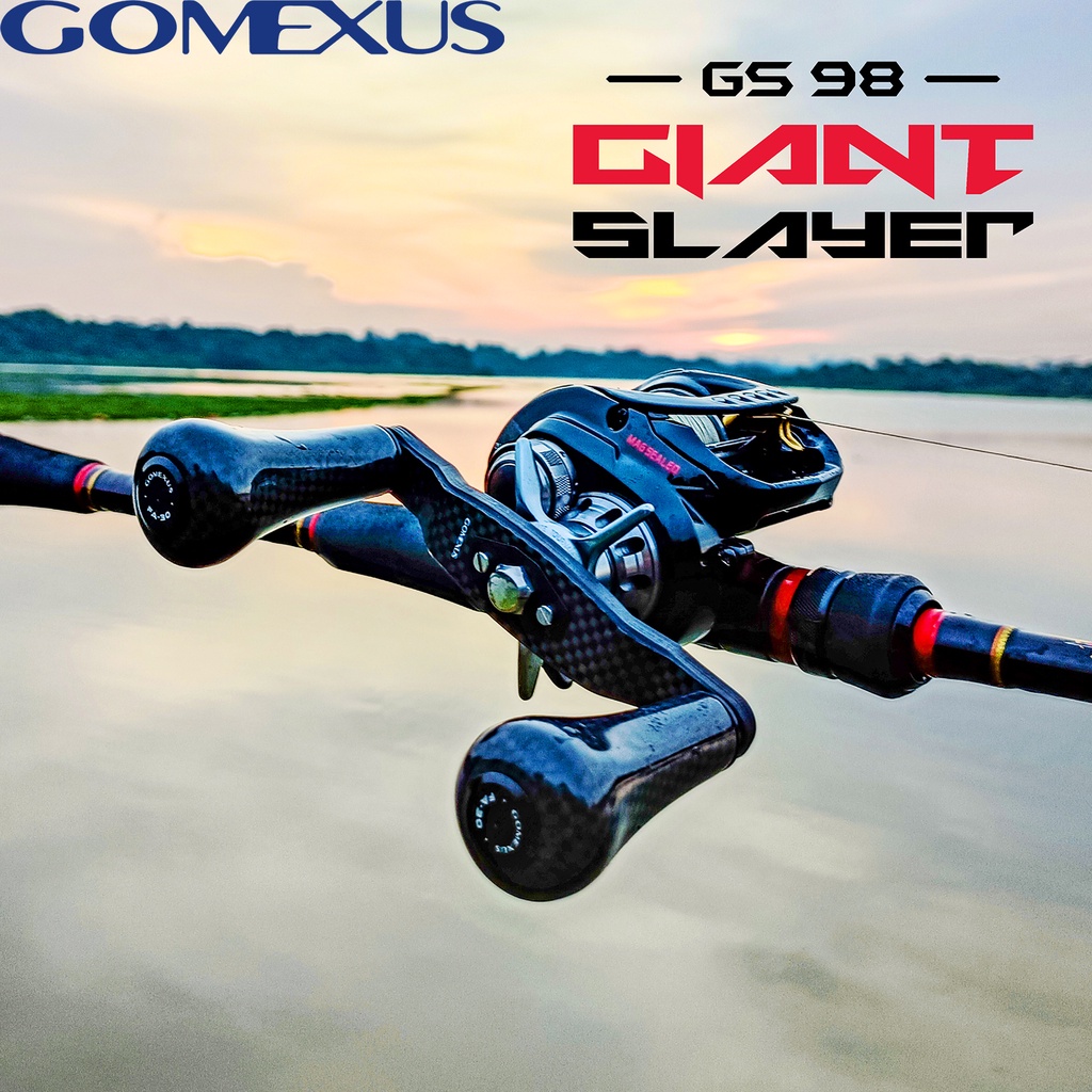 GOMEXUS SHIMANO DAIWA Tay Quay Máy Câu Cá GS-98 TORAY DC-FA30