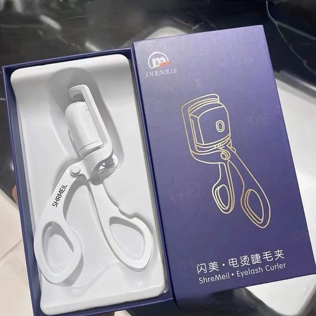 Shrmeil Dụng Cụ Uốn Lông Mi Bằng Điện Flash