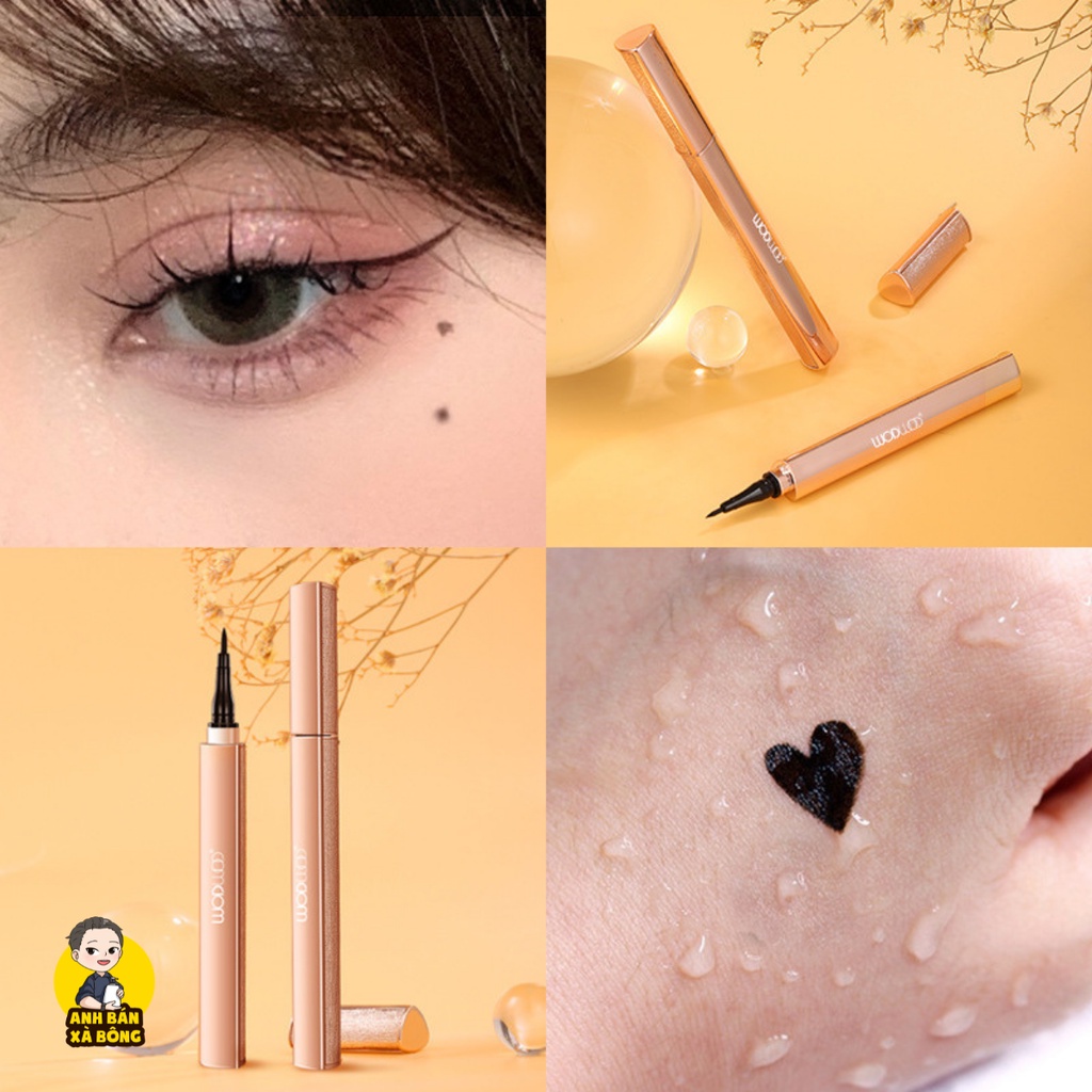 Bút Kẻ Mắt Nước WODWOD Waterproof Liquid Eyeliner W848