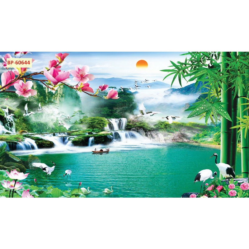 Tranh 3D Sơn thủy Cao Cấp