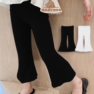 Quần Legging Bé Gái Ống Loe Vải Zip Cao Cấp, Co Dãn Tốt, Dễ Phối Đồ