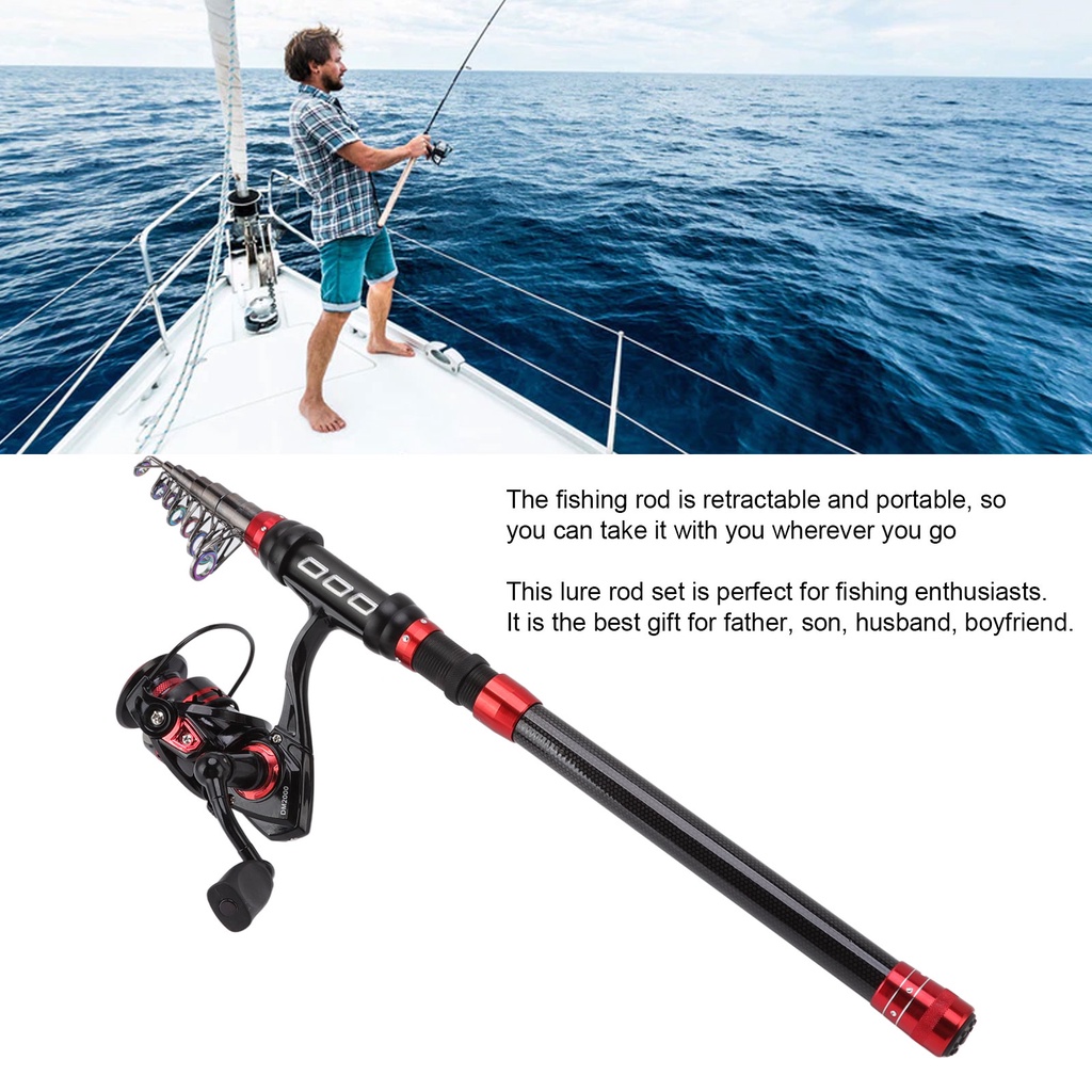 Có thể bán buôn Bộ Cần Câu Cá 2.7m Bằng Carbon Kèm Túi Đựng Tiện Lợi vermont055 Hàng giao ngay