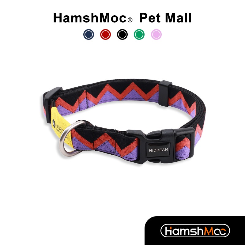 HamshMoc Vòng Cổ Nylon ThờI Trang Cho Thú Cưng