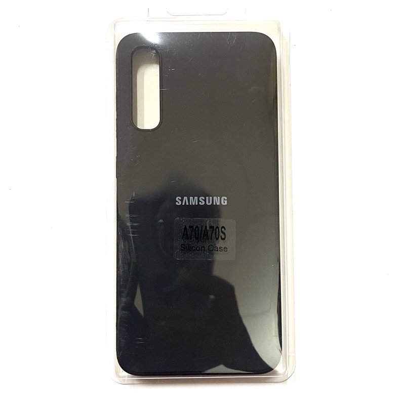 Ốp lưng Samsung A70 Dẻo Silicon Chống Bám Bẩn Màu Đen Hiệu Con Ngựa Feima