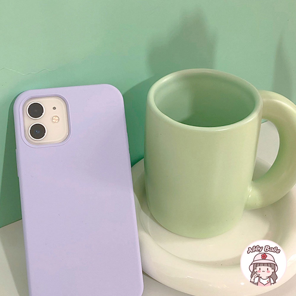 Ốp Điện Thoại Silicon TPU Mềm Mỏng Chống Va Đập Màu Kẹo Cho IPhone 14 Pro Max 11 7Plus 13 12 11 Pro Max X XS XR