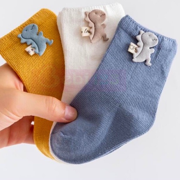 Set 3 đôi tất vớ cao cấp hình cà rốt và khủng cho bé trai bé gái