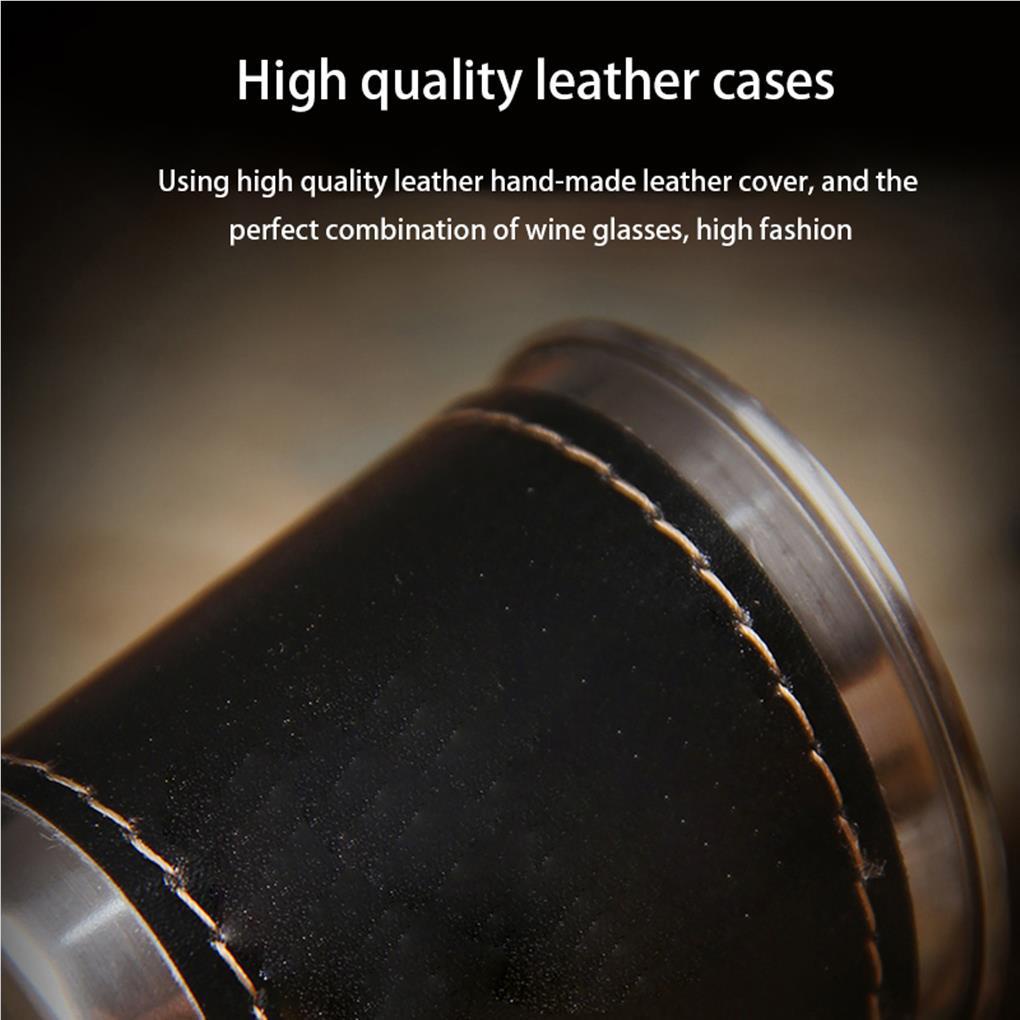 Bộ Cốc Uống Rượu / Bia 70ml Bằng Thép Không Gỉ Tiện Dụng Mang Theo Du Lịch / Dã Ngoại