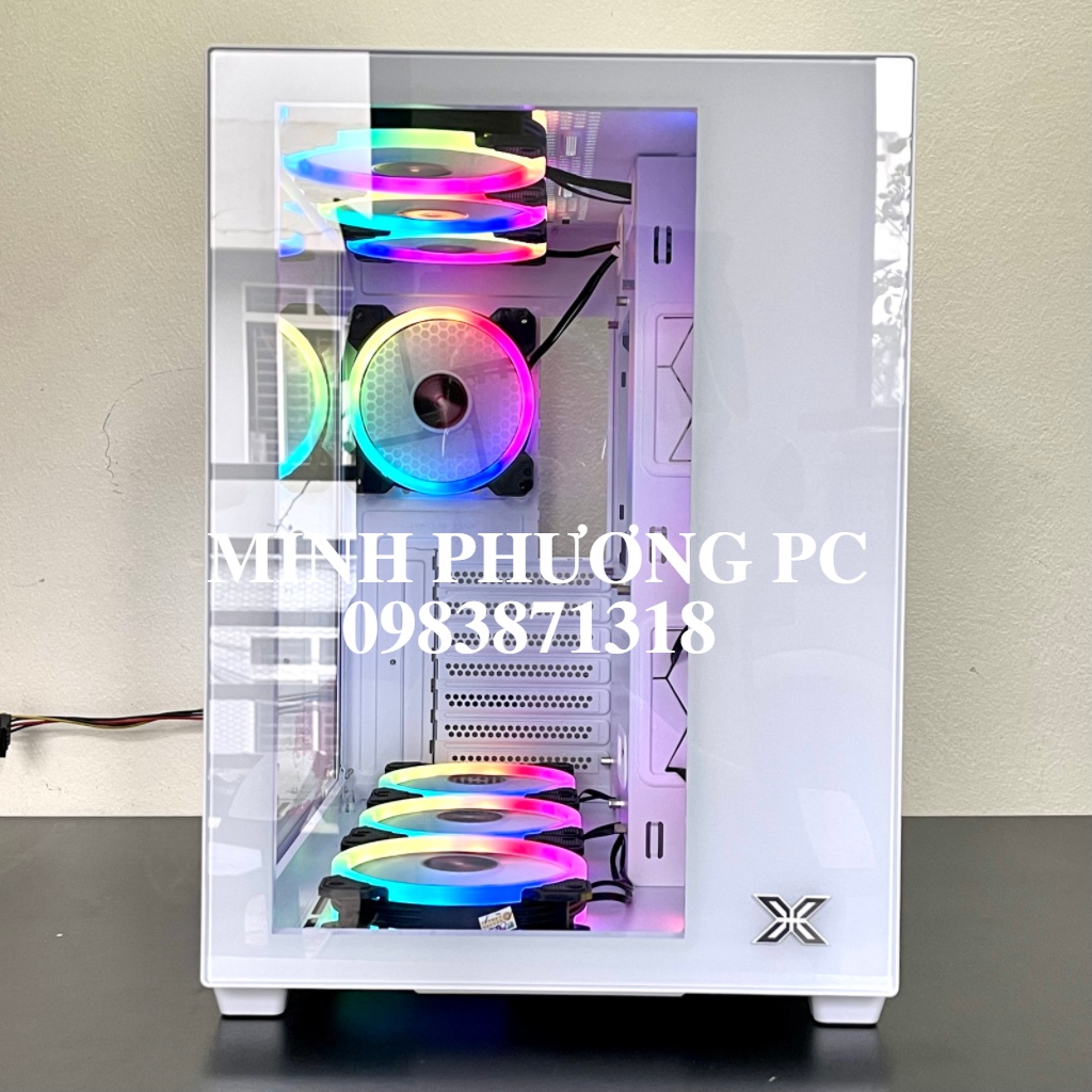 Vỏ Case Máy Tính XIGMATEK  AQUA III Gaming ATX Đen - Trắng | BigBuy360 - bigbuy360.vn