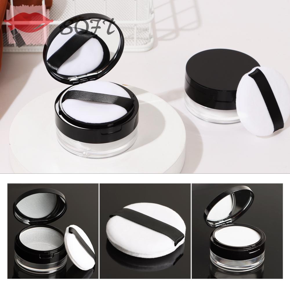 [Hàng mới về] Hộp rỗng đựng phấn phủ thiết kế tích hợp gương tiện lợi chuyên dùng