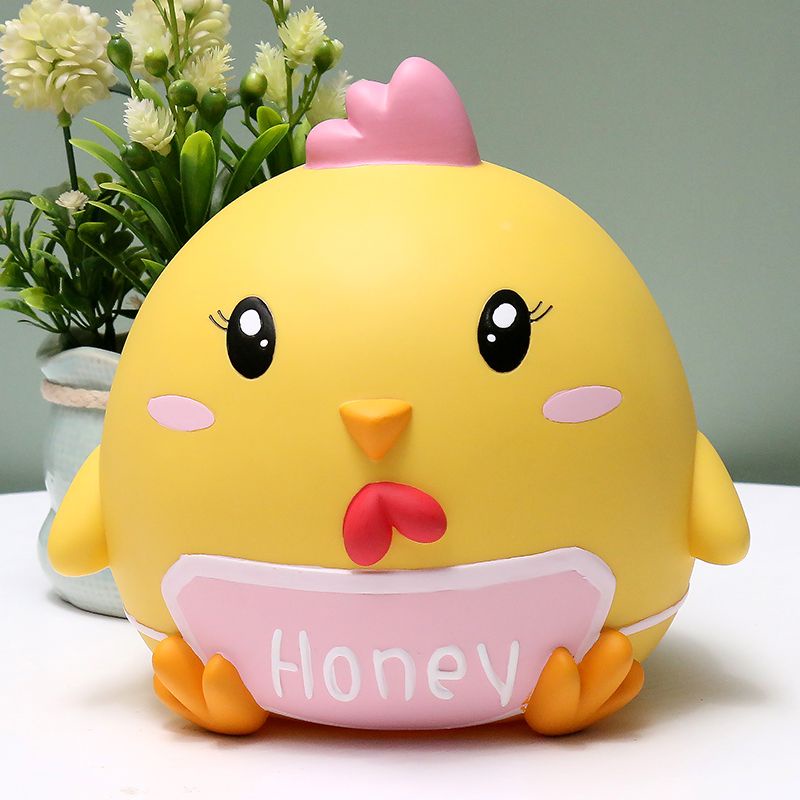 Ống Heo Tiết Kiệm Hình Gà Con Chống Sốc ống heo con heo đất tiết kiệm tiền heo