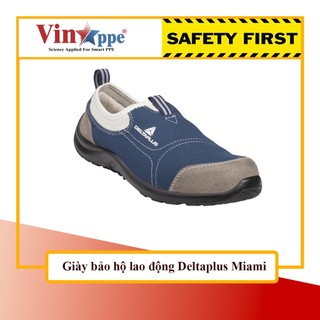 Giày bảo hộ lao động chống tĩnh điện vinappe, chống đâm xuyên, gọn nhẹ deltaplus miami s1p