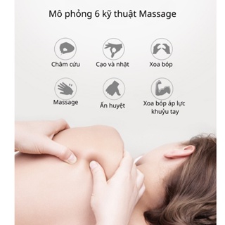 Máy massage xung điện mini công nghệ ems 6 chế độ giúp chống đau mỏi vai - ảnh sản phẩm 3