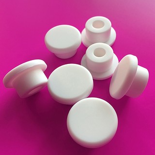Nút chặn ống cao su silicone cấp thực phẩm màu trắng