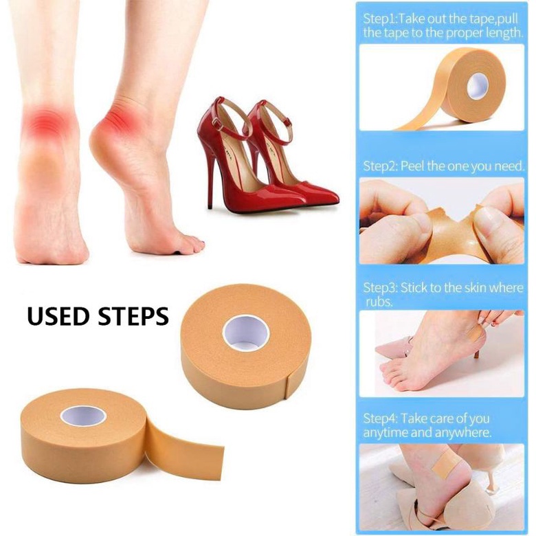Cuộn băng keo 5 mét dán gót chân chống đau chân, chai chân khi mang giày cao gót