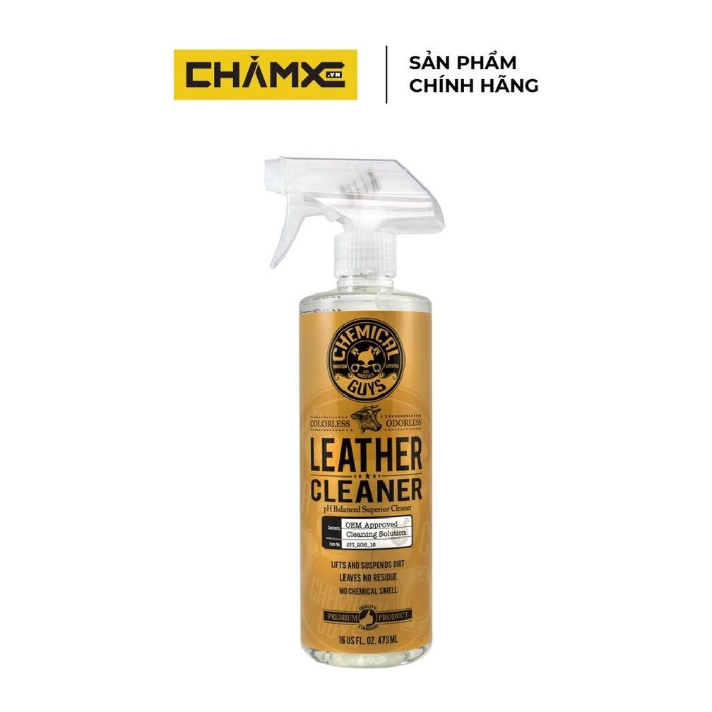 Dung Dịch Vệ Sinh Ghế Da - Chemical Guys Leather Cleaner