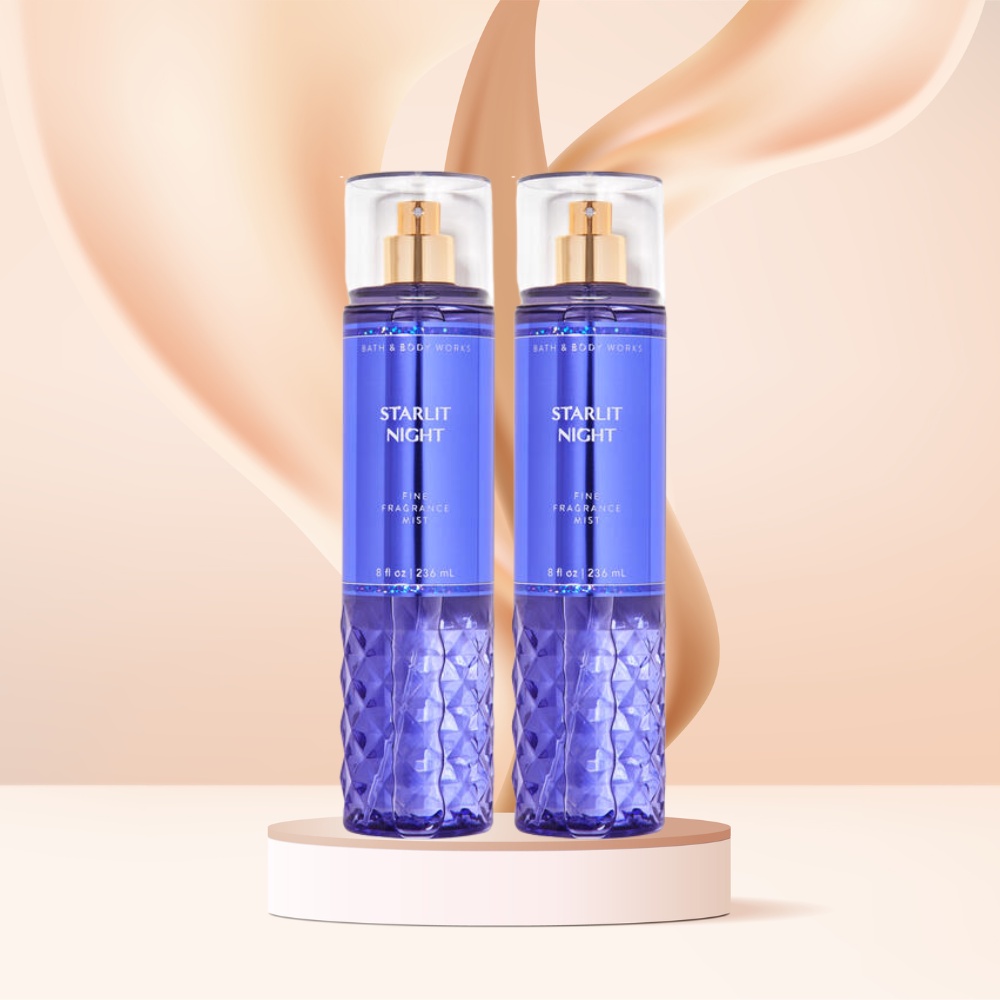 Xịt Thơm Toàn Thân Body Mist Bath And Body Works Starlit Night Dành Cho Nữ Chai 236ml