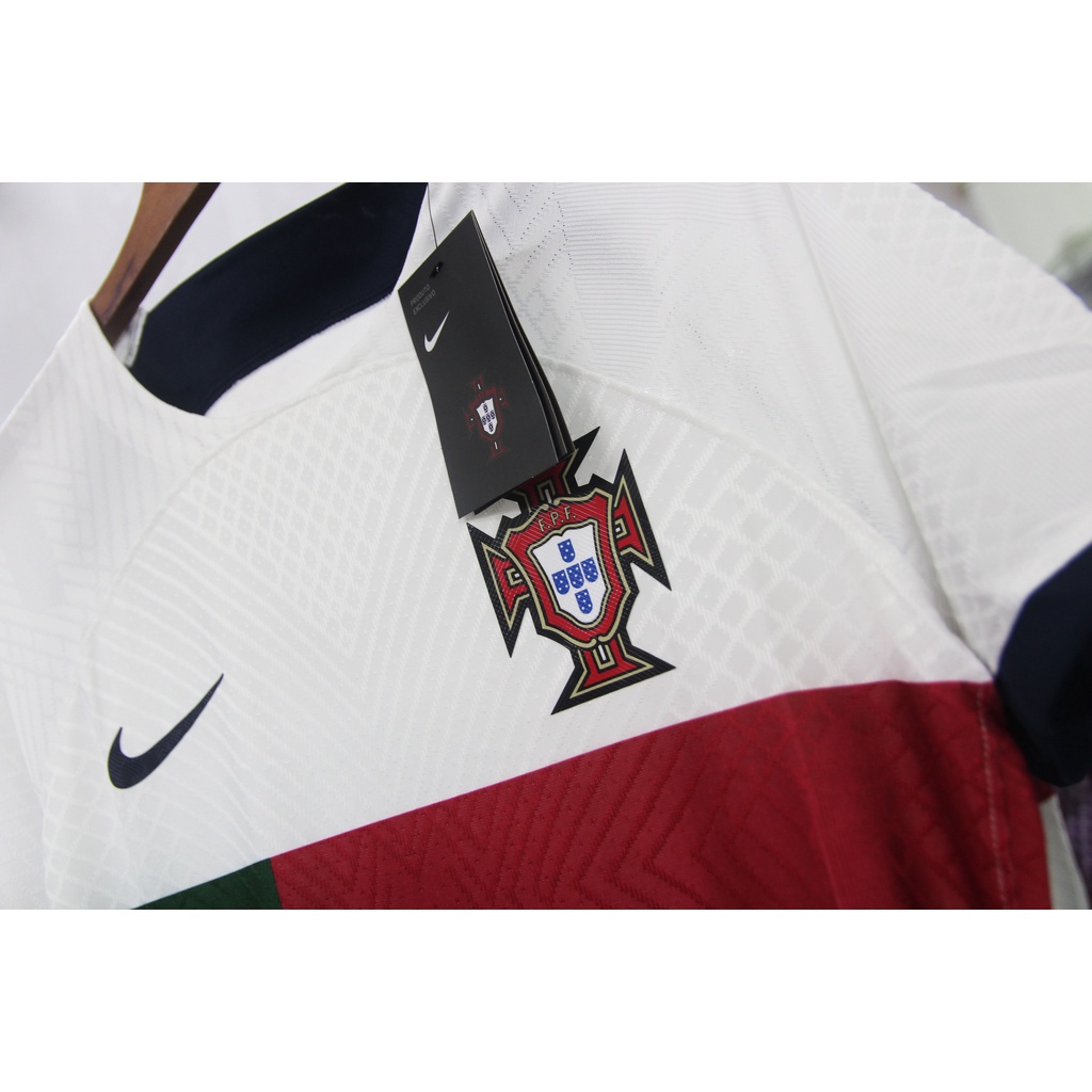 Bộ quần áo bóng đá Đt Bồ Đào Nha mùa WC 22/23 - Bản Player hàng Thái - Bồ Đào Nha Trắng sân khách