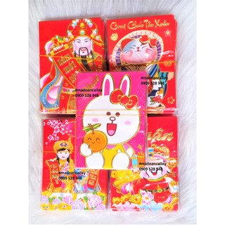 Bao Lì Xì Tết 2025 (1Combo/6cái Kích thước nhỏ)