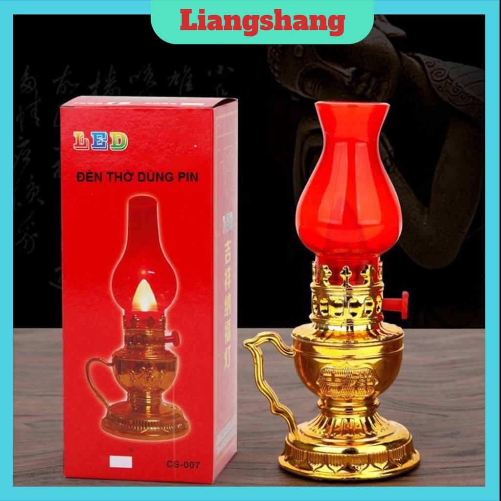 Đèn Thờ Vĩnh Cửu 🍁FREESHIP🍁 Đèn Sử Dụng Pin, Đèn thờ cúng kiểu Để Lên Bàn Thờ Trang Nghiêm Tôn Kính