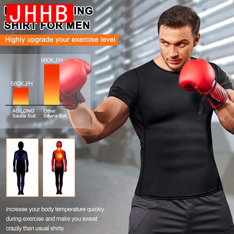 Áo Nịt Bụng Đốt Cháy Mỡ Thừa Định Hình Cơ Thể Cho Nam