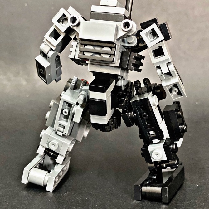Đồ chơi lắp ráp Lego moc mech Atlas