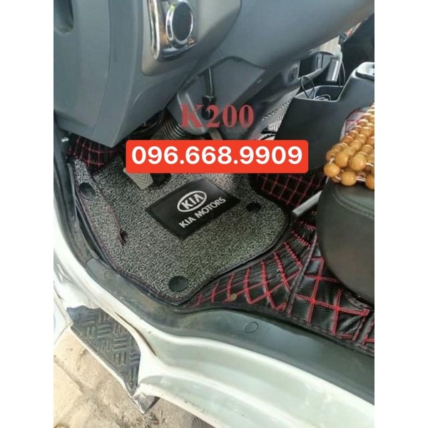 Thảm lót sàn xe kia k200 - k250 da 6d carbon - dcar86 chuyên lót sàn xe tải