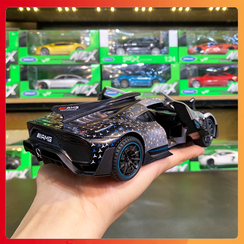 Mô hình xe Mercedes-AMG One tỉ lệ 1:24 Jinlifang