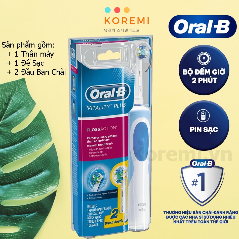 Bàn chải điện Oral-B Vitality chính hãng Chuẩn Úc
