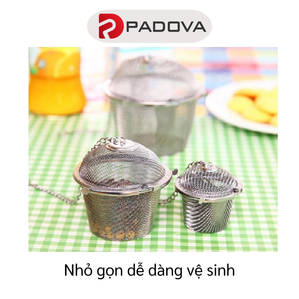Dụng Cụ Lọc Trà, Gia Vị Nấu Ăn Bằng Thép Không Gỉ 6.5x6x4.5cm PADOVA 9451