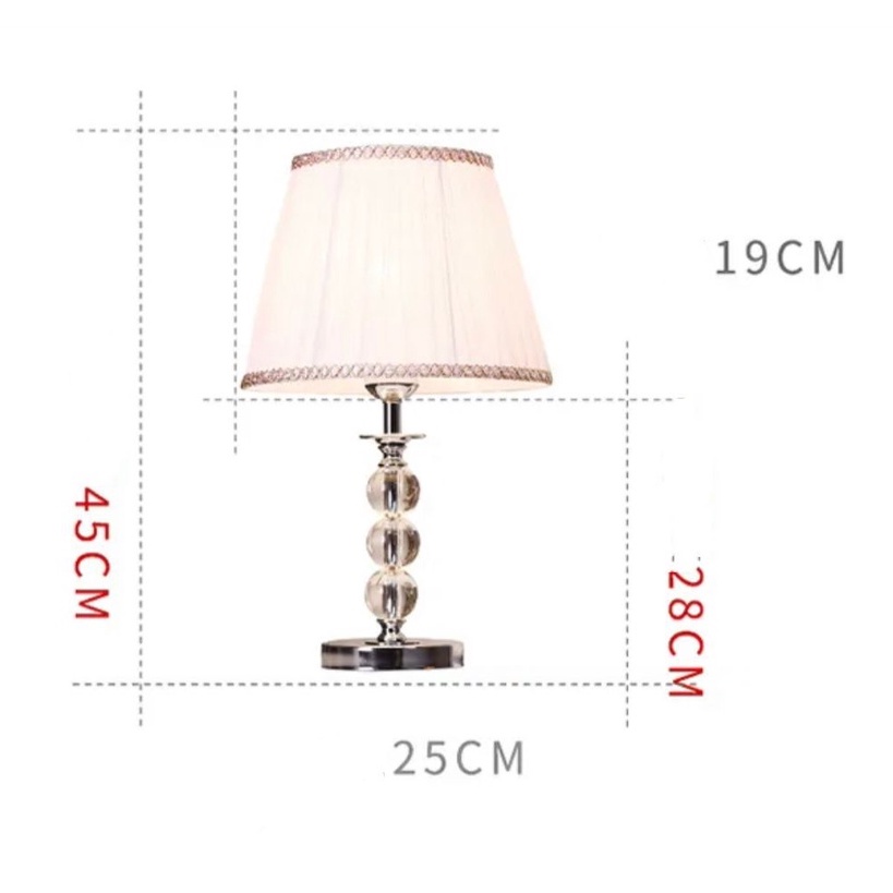 Đèn Đèn đầu giường Đèn Ngủ Pha Lê Để Bàn Phong Cách Thời Trang Hiện Đại