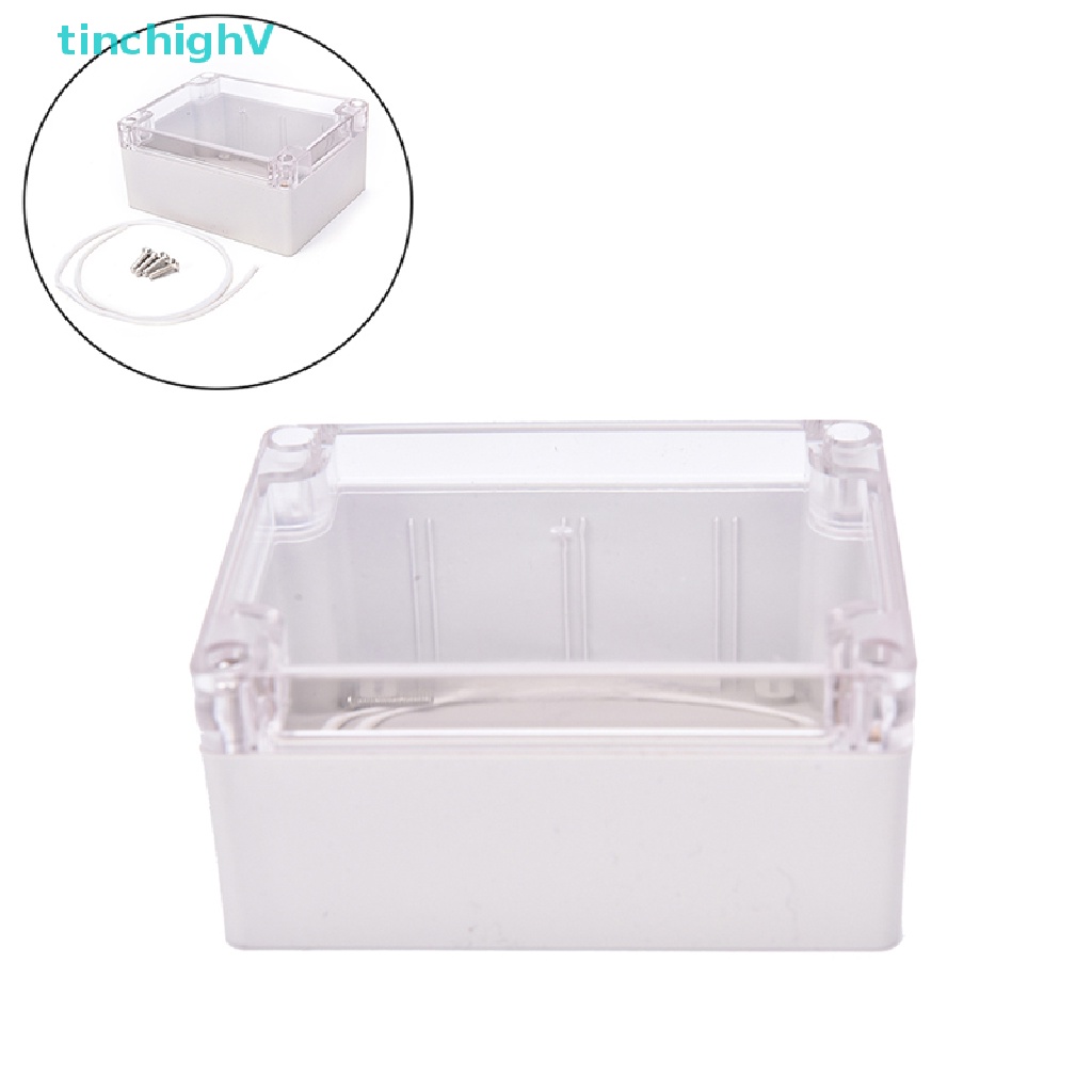 Hộp Đựng Linh Kiện Điện Tử Bằng Nhựa Trong Suốt Chống Nước 115 * 90 * 55MM