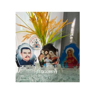 Tượng công giáo pha lê giọt nước