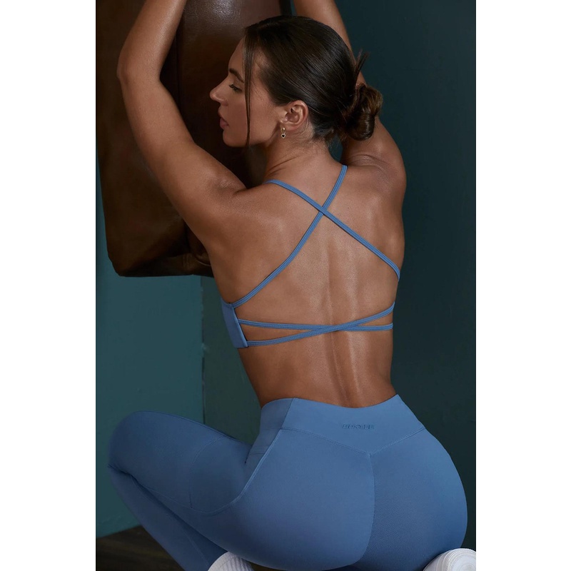 FENIN bra thể thao Áo bra gym yoga áo ngực tập gym  Áo ngực thể thao  thoáng khí thiết kế dây chéo sau lưng thích hợp tập yoga