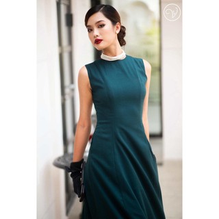 Daisy Dress - Đầm dự tiệc kiểu chữ A, dáng dài thiết kế cao cấp - Phong cách cổ điển, sang trọng, thanh lịch