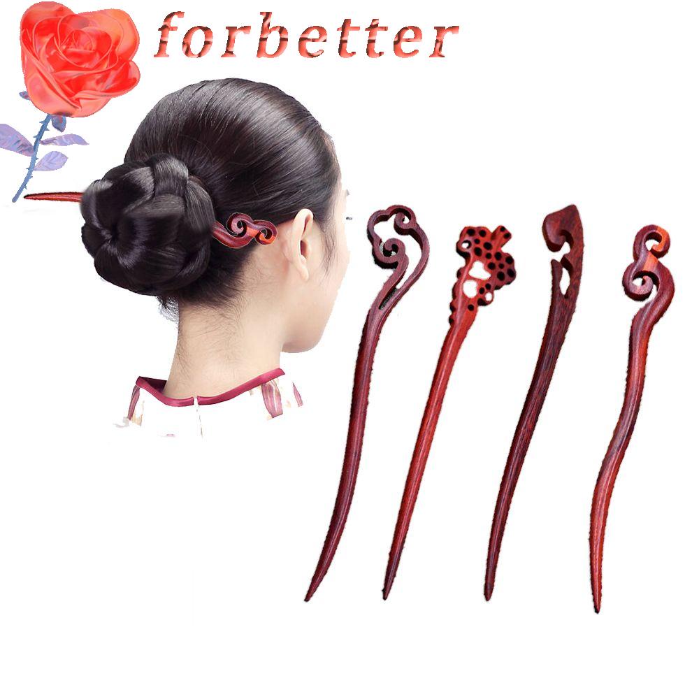 Trâm gỗ cài tóc họa tiết độc đáo tinh tế dành cho nữ