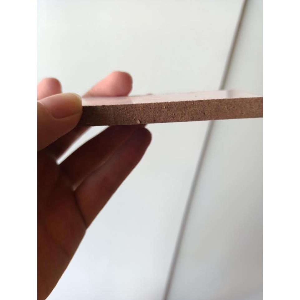 Ván làm kệ ván MDF 8ly 1 mặt trắng dùng trang trí nội thất