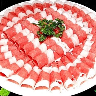 Ba chỉ bò Mỹ thả lẩu nhiều nạc, tươi ngon, không dai