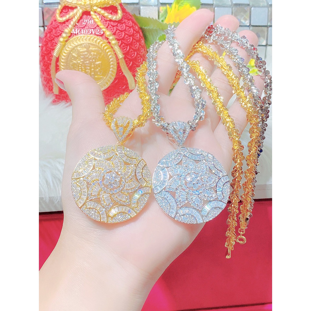 Mặt dây chuyền UHA kiểu dáng sang trọng bền màu ( giá tốt nhất ) M1403