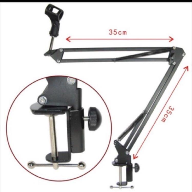 0357628205  Chân Đế Micro Kẹp Bàn Thu Âm Live Stream 0357628205