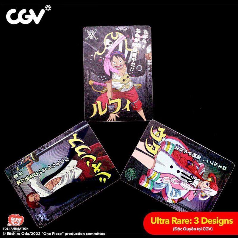 Card onepiece Red Cgv