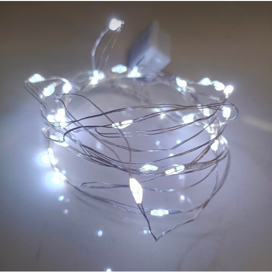 DÂY ĐÈN LED trang trí sinh nhật, Noel, tiệc cưới Dài 5m, Phụ kiện bong bóng trang trí sinh nhật happy birthday tiệc cưới